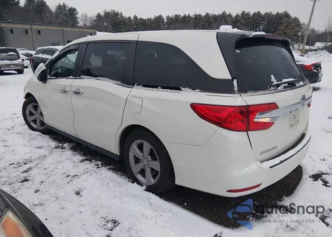 2018 Honda Odyssey Ex-L z USA, uszkodzony, nr VIN 5FNRL6H7XJB094894